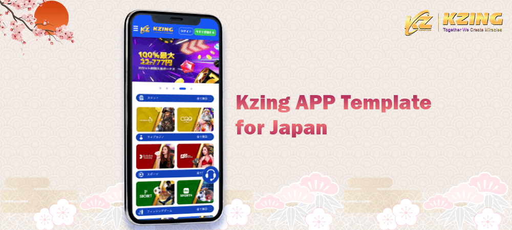 kzing's mobile app catered to japan's online gaming market